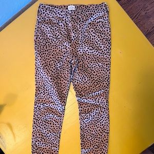 J crew leopard 🐆 pants
